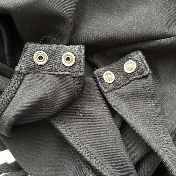 Streetwear Society Contour Black Bodysuit with Square Neckline Sz S - Picture 7 of 7